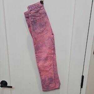 Pink/Purple Tie-Dye Toddler Jeans